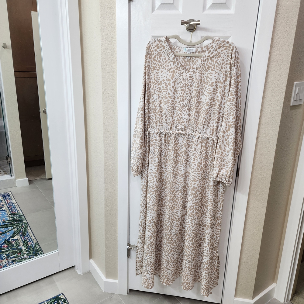 2X Featherweight UPF 50+ Maxi Dress